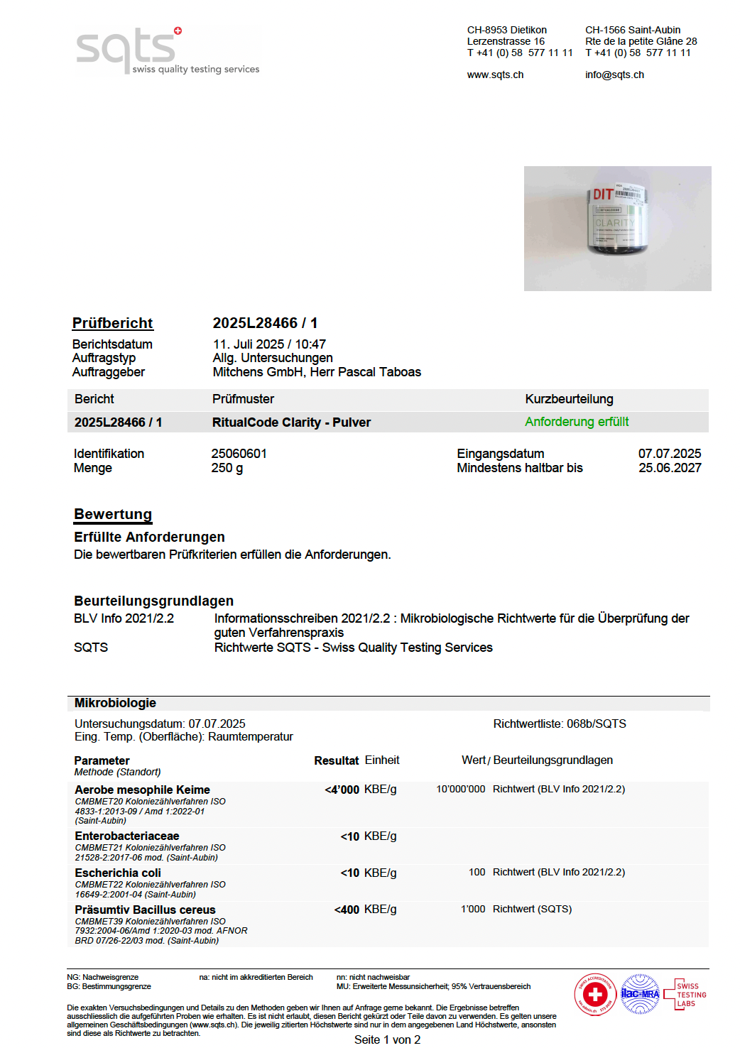 Laborbericht_Seite1-Clarity